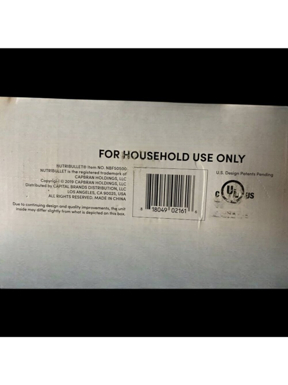 Nutribullet Blender Combo 1200W – NBF50500 Full-Size New in Box - Picture 3 of 7